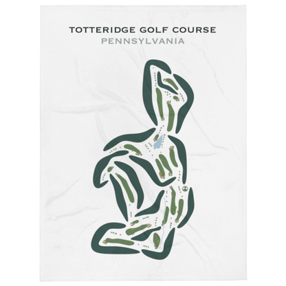 Totteridge Golf Course, Pennsylvania - Printed Golf Courses
