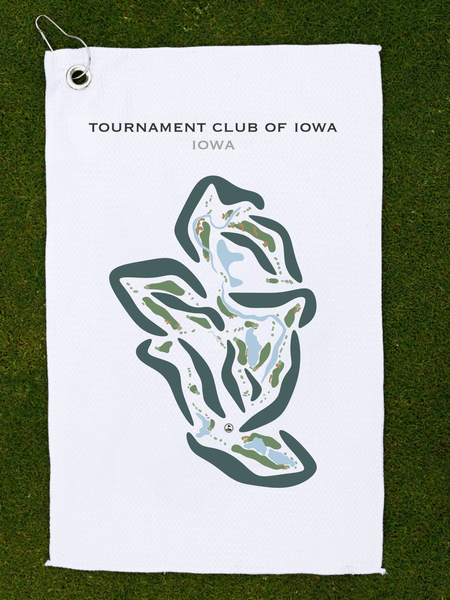 Tournament Club of Iowa, Iowa - Printed Golf Courses