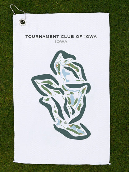 Tournament Club of Iowa, Iowa - Printed Golf Courses