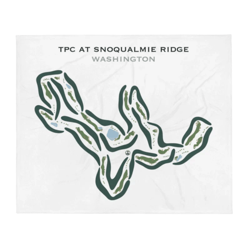 TPC at Snoqualmie Ridge, Washington - Printed Golf Courses