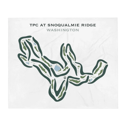 TPC at Snoqualmie Ridge, Washington - Printed Golf Courses