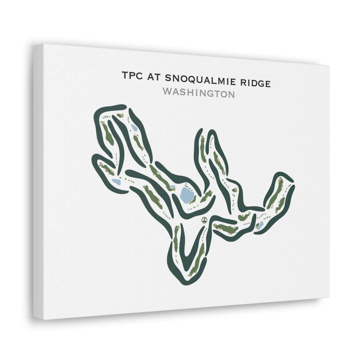 TPC at Snoqualmie Ridge, Washington - Printed Golf Courses