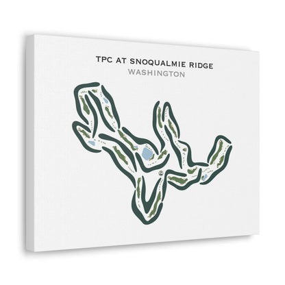 TPC at Snoqualmie Ridge, Washington - Printed Golf Courses