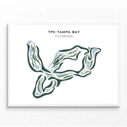TPC Tampa Bay, Florida - Printed Golf Courses