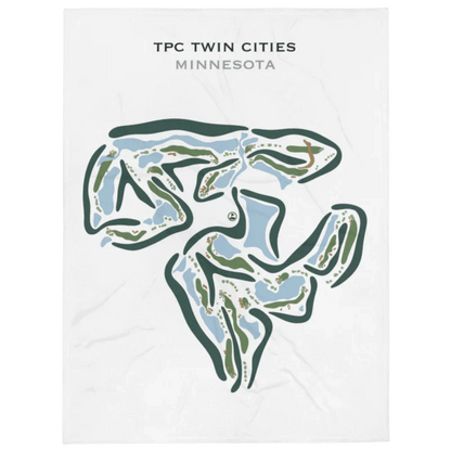 TPC Twin Cities, Minnesota - Printed Golf Courses