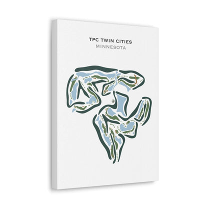 TPC Twin Cities, Minnesota - Printed Golf Courses
