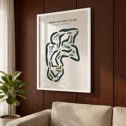 Tradition Golf Club, California - Printed Golf Courses