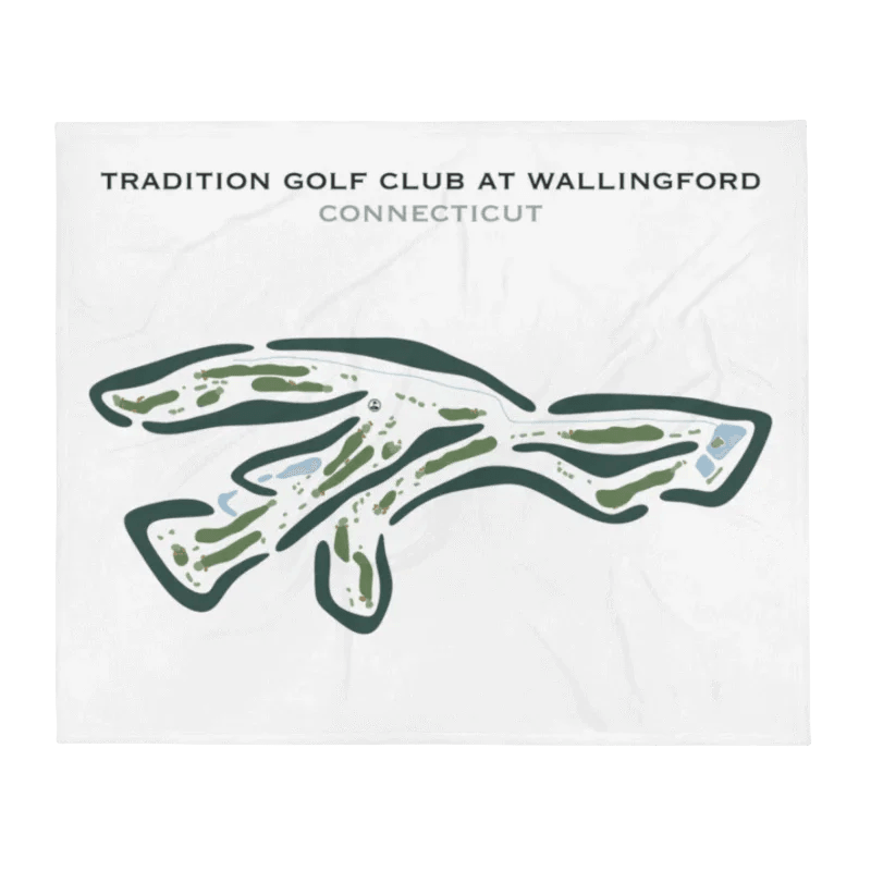 Tradition Golf Club at Wallingford, Connecticut - Printed Golf Courses