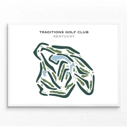 Traditions Golf Club, Kentucky - Printed Golf Courses