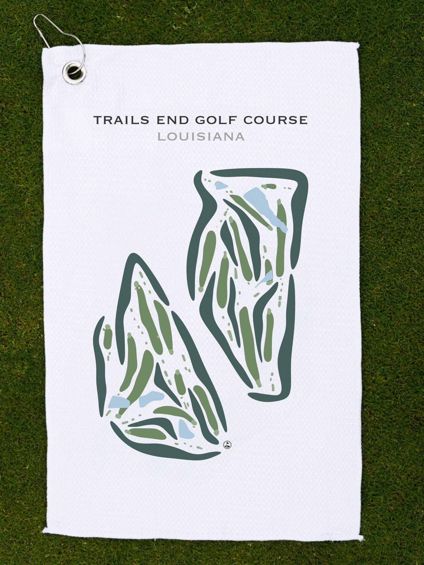 Trails End Golf Course, Louisiana - Printed Golf Courses