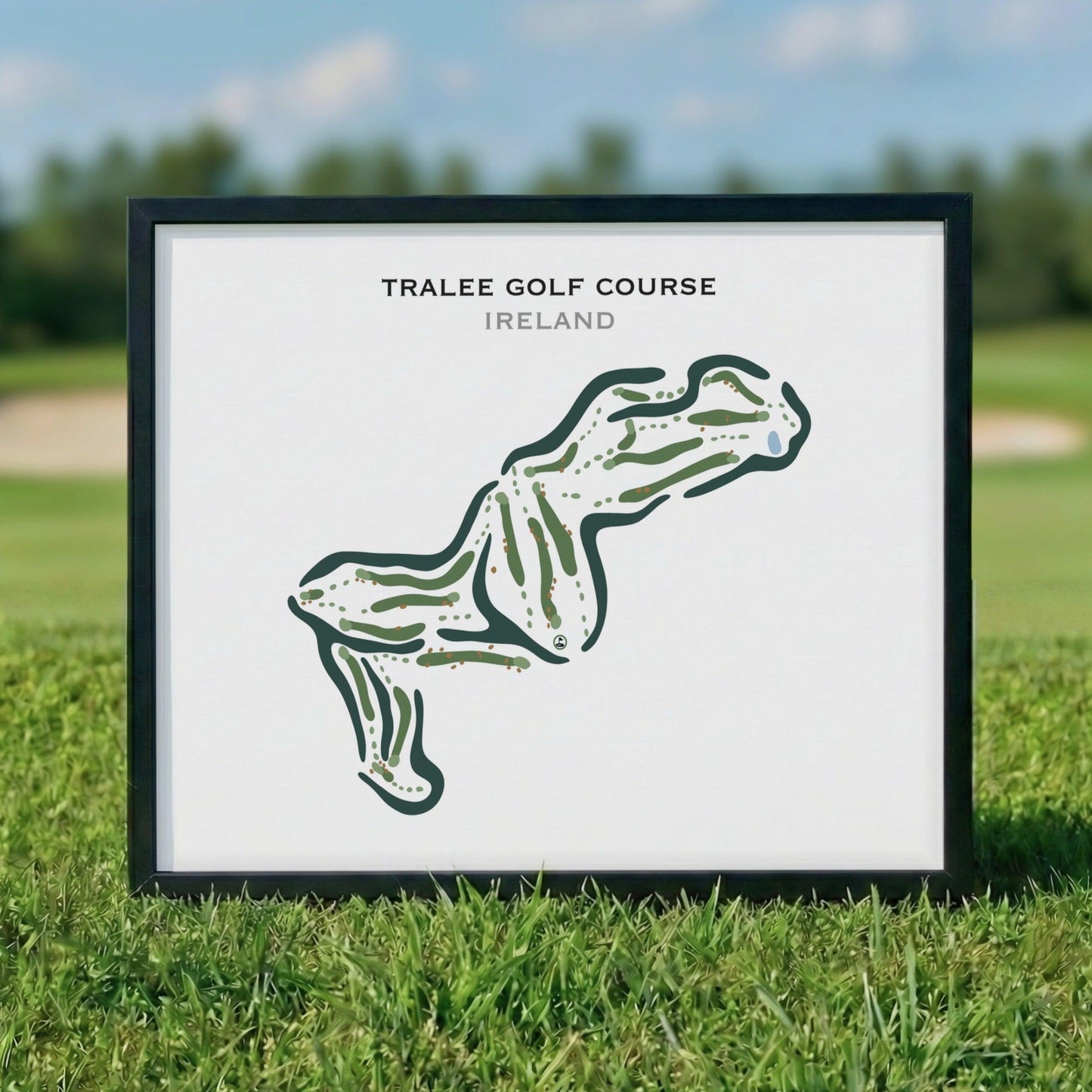 Tralee Golf Course, Ireland - Printed Golf Courses