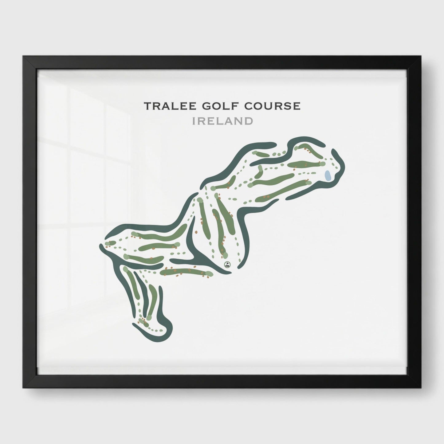 Tralee Golf Course, Ireland - Printed Golf Courses