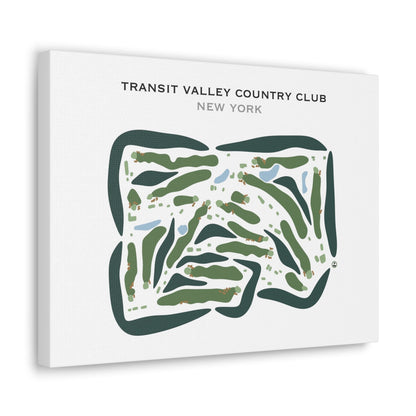Transit Valley Country Club, New York - Printed Golf Courses