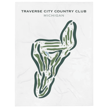 Traverse City Country Club, Michigan - Printed Golf Courses