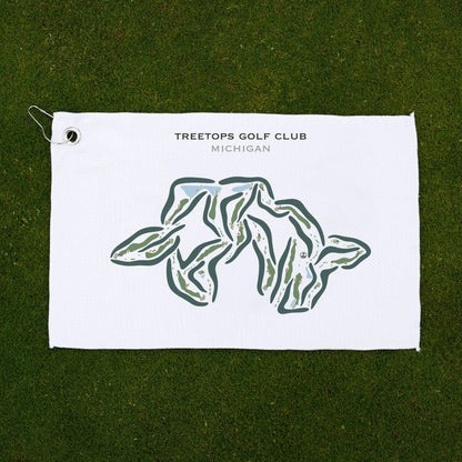 Treetops Golf Club, Michigan - Printed Golf Courses