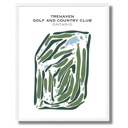 Trehaven Golf & Country Club, Canada - Printed Golf Course