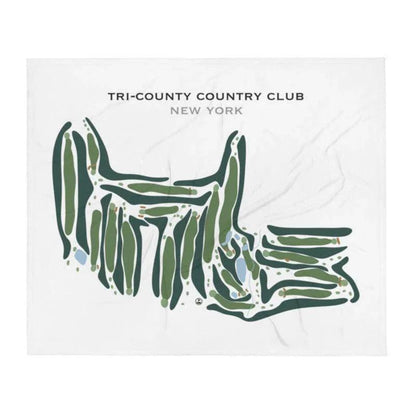 Tri-County Country Club, New York - Printed Golf Courses