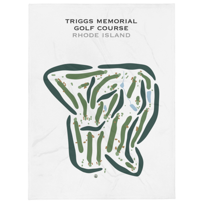 Triggs Memorial Golf Course, Rhode Island - Printed Golf Courses