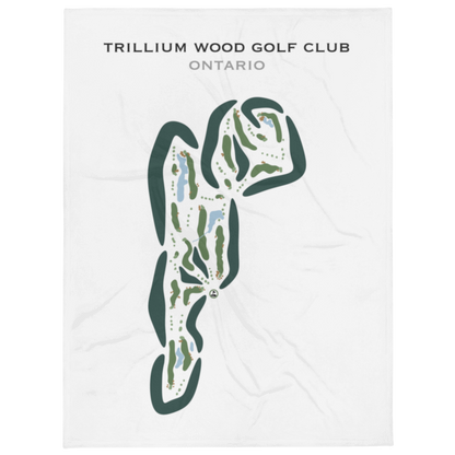Trillium Wood Golf Club, Ontario, Canada - Printed Golf Courses