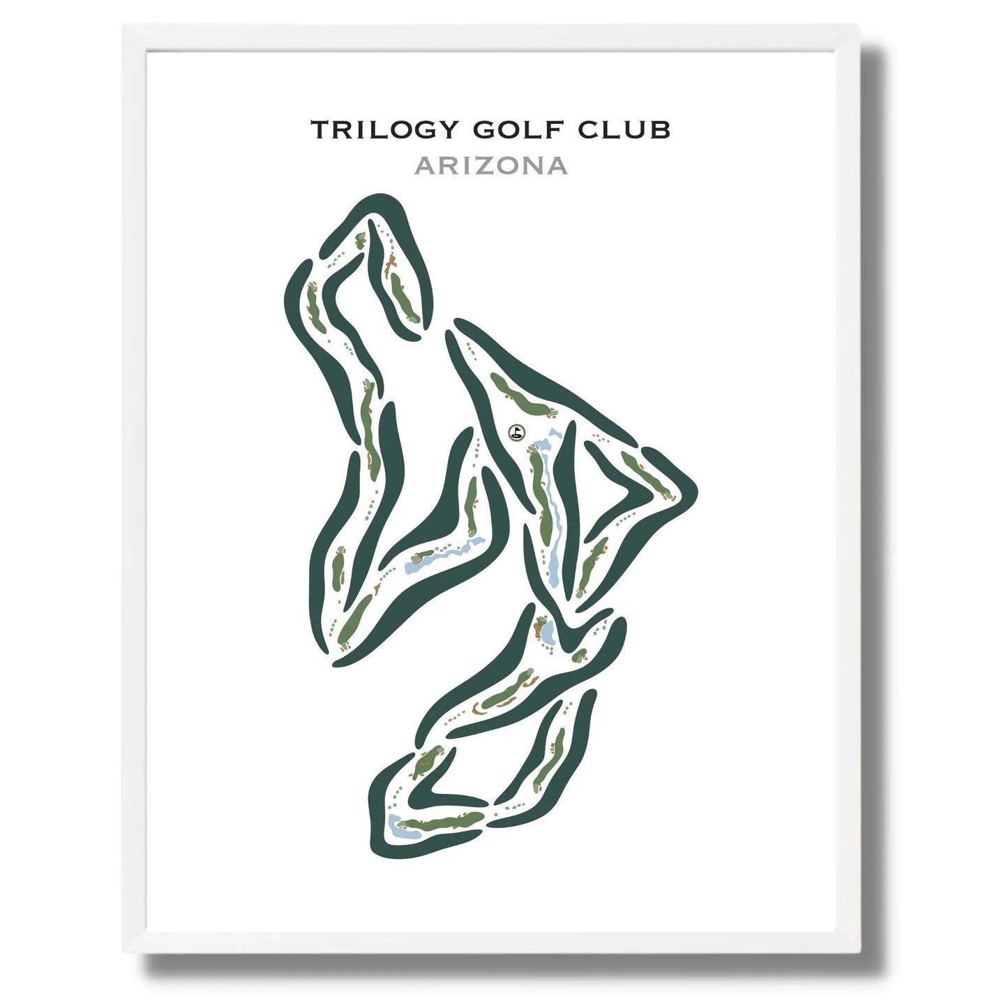 Trilogy Golf Club, Arizona - Printed Golf Courses