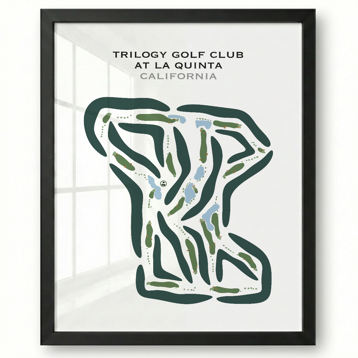 Trilogy Golf Club at La Quinta, California - Printed Golf Courses
