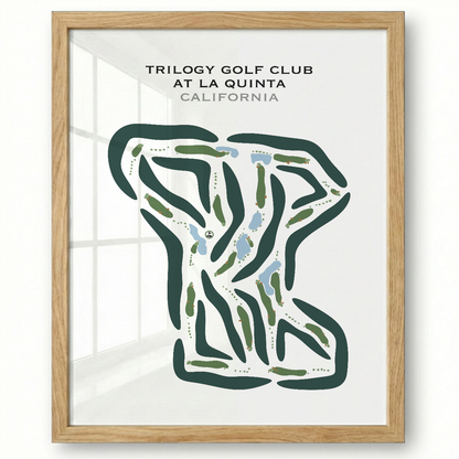 Trilogy Golf Club at La Quinta, California - Printed Golf Courses