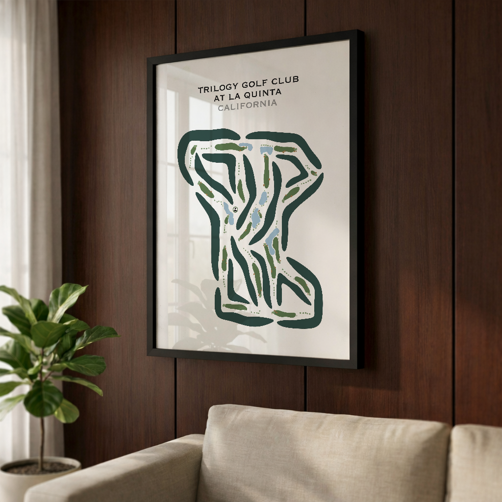 Trilogy Golf Club at La Quinta, California - Printed Golf Courses