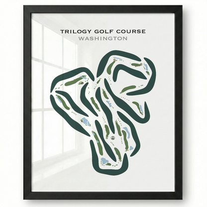 Trilogy Golf Course, Washington - Printed Golf Courses