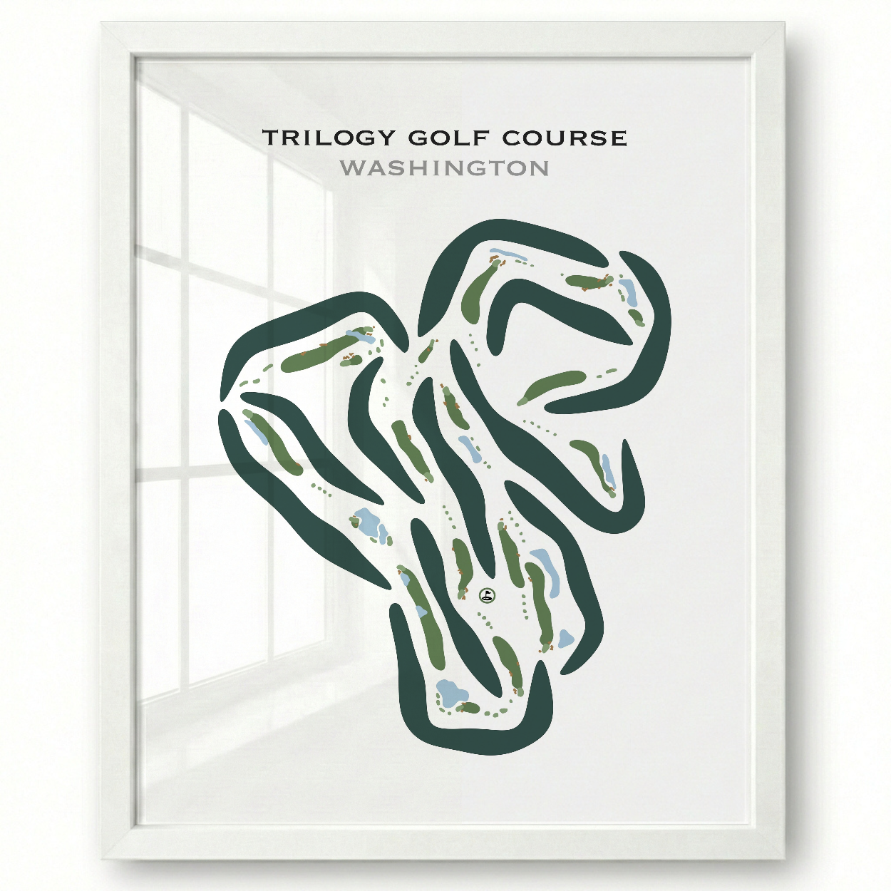 Trilogy Golf Course, Washington - Printed Golf Courses