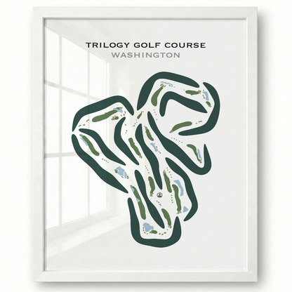 Trilogy Golf Course, Washington - Printed Golf Courses