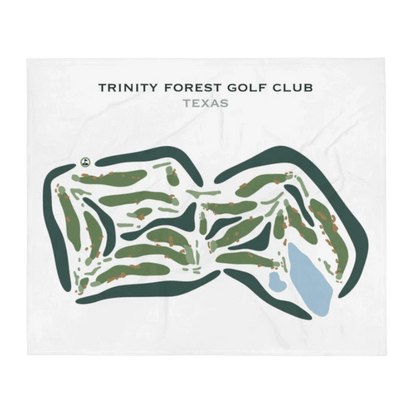 Trinity Forest Golf Club, Texas - Printed Golf Courses