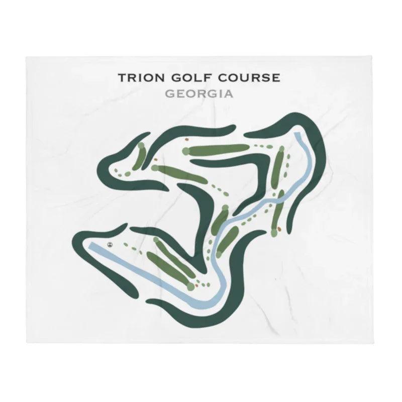 Trion Golf Course, Georgia - Printed Golf Courses