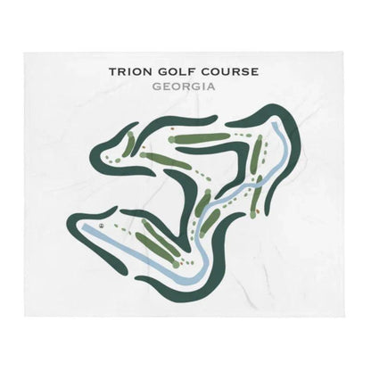 Trion Golf Course, Georgia - Printed Golf Courses