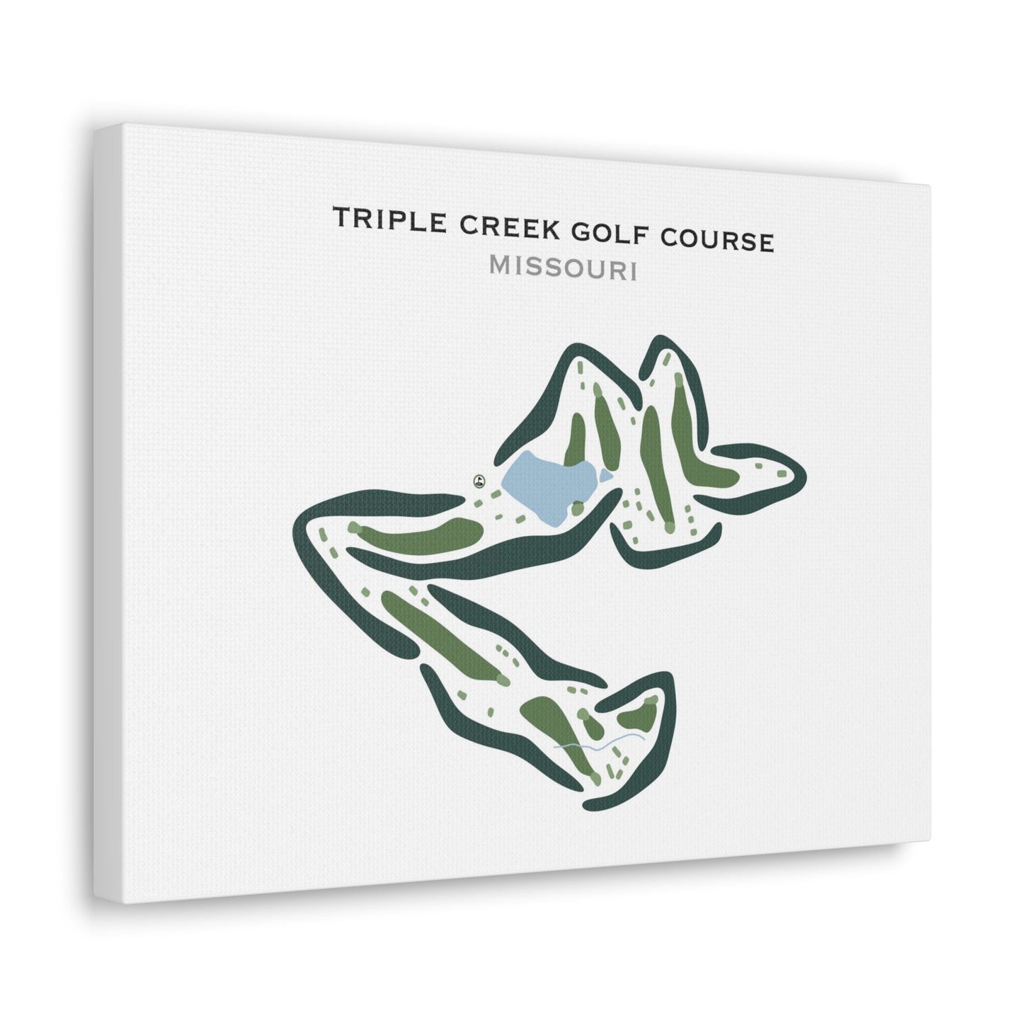 Triple Creek Golf Course, Missouri - Printed Golf Courses