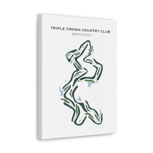 Triple Crown Country Club, Kentucky - Printed Golf Courses