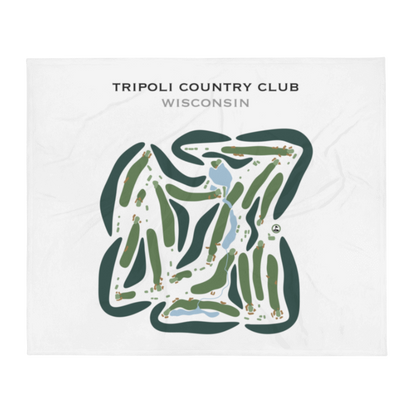 Tripoli Country Club, Wisconsin - Printed Golf Courses