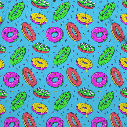 Hole In One More, Please | Funny Donut (Doughnut) Golf Polo for Men