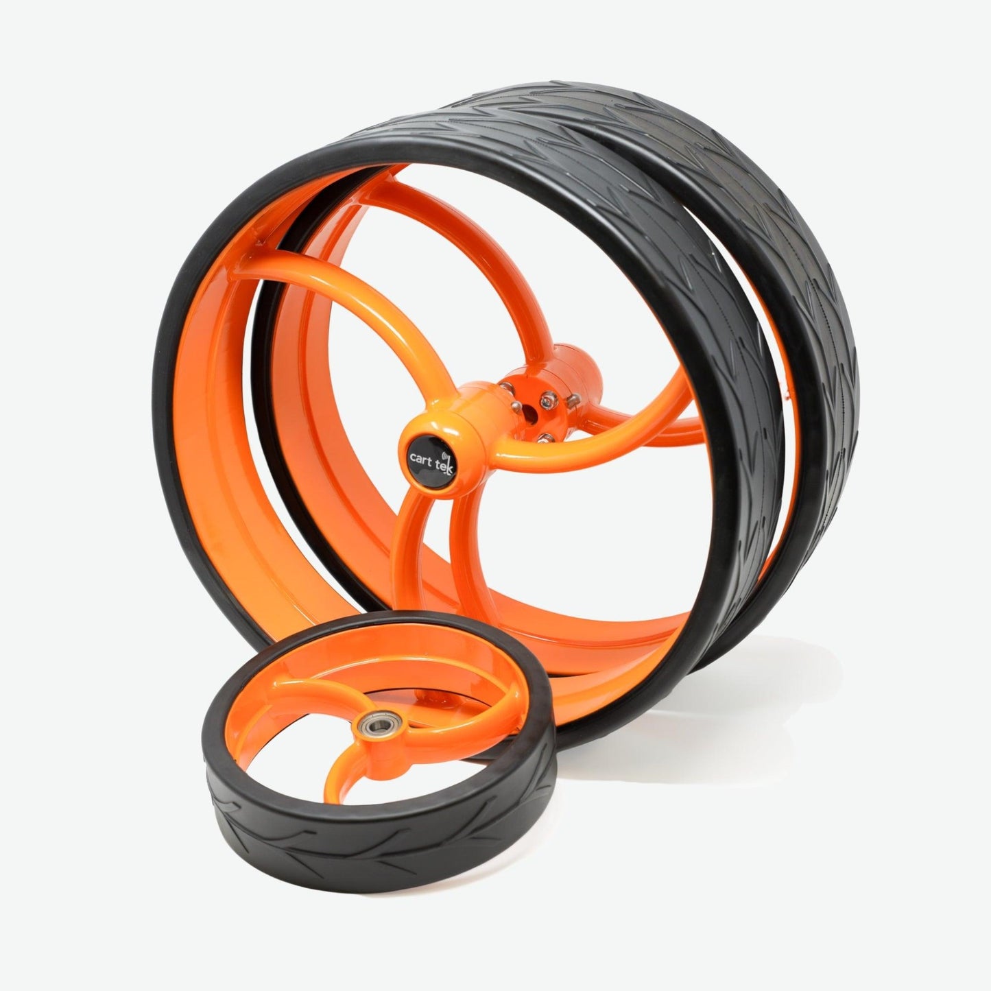 Trolley-Wheels-Orange - GOLF LEAGUE