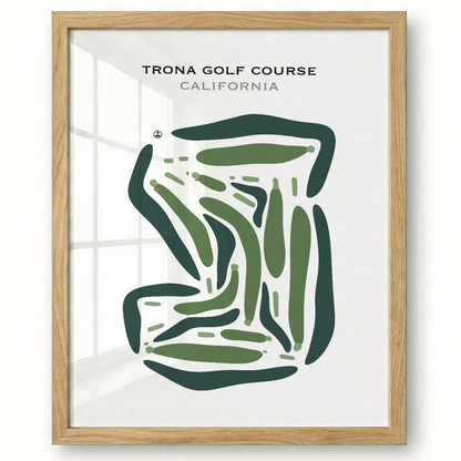 Trona Golf Course, California - Printed Golf Courses