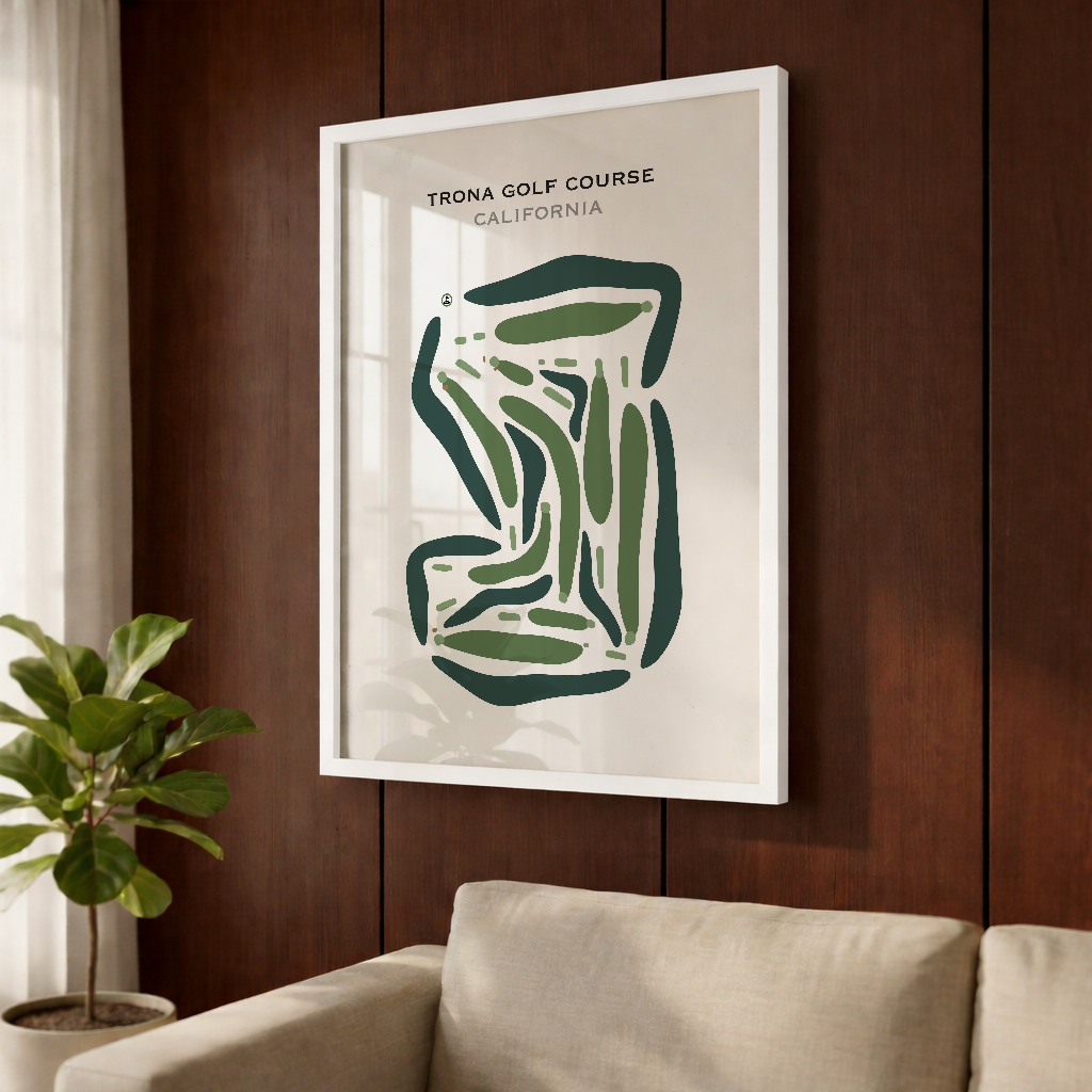 Trona Golf Course, California - Printed Golf Courses