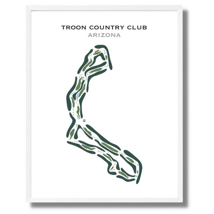 Troon Country Club, Arizona - Printed Golf Course