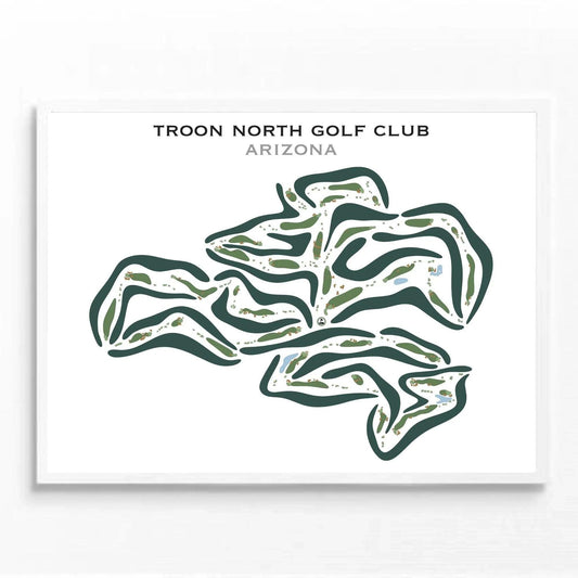 Troon North Golf Club, Arizona - Printed Golf Courses