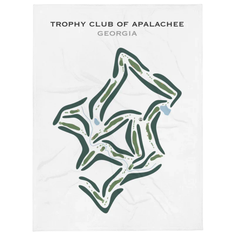 Trophy Club of Apalachee, Georgia - Printed Golf Course