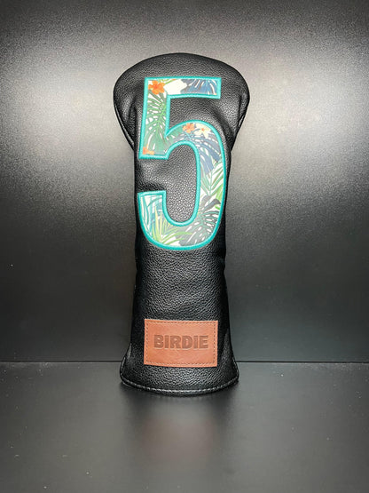 Tropical Floral Print Headcover 2.0