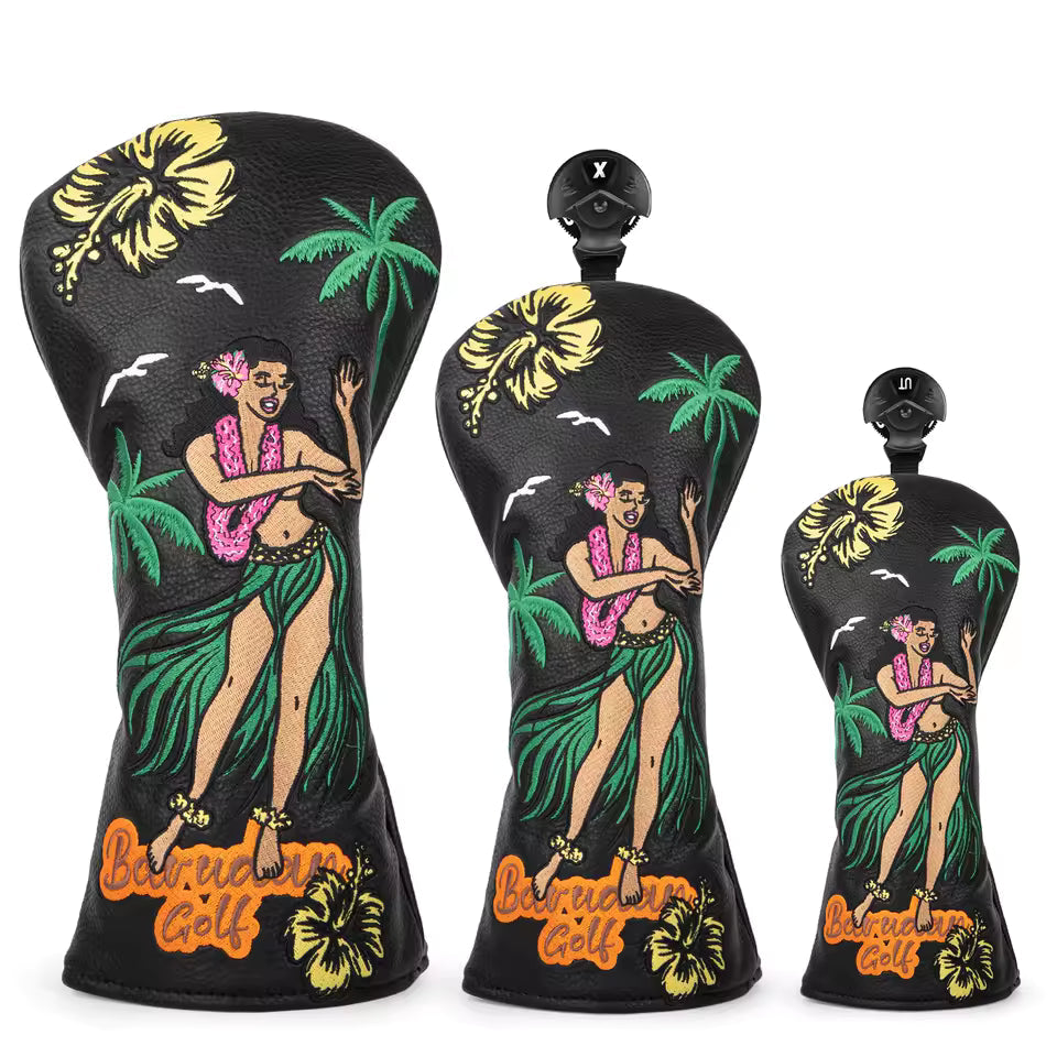 Tropical Hula Girl Headcovers