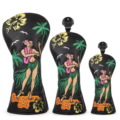 Tropical Hula Girl Headcovers