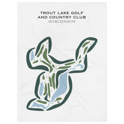 Trout Lake Golf & Country Club, Wisconsin - Printed Golf Courses