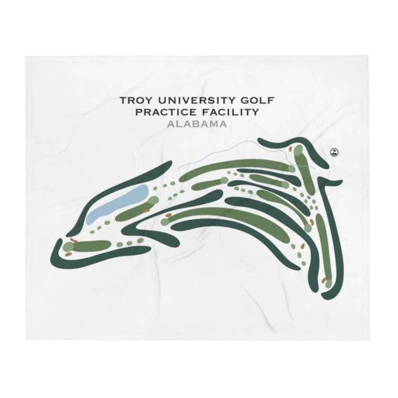 Troy University Golf Practice Facility, Alabama - Printed Golf Courses