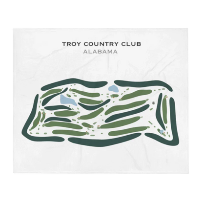 Troy Country Club, Alabama - Printed Golf Courses