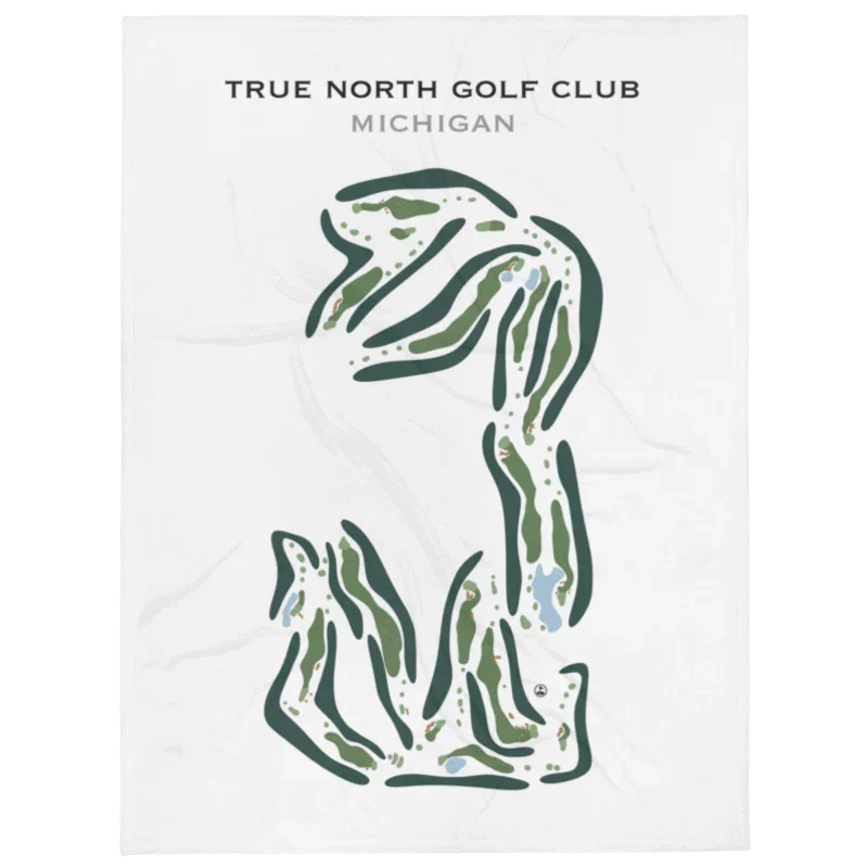 True North Golf Club, Michigan - Printed Golf Course
